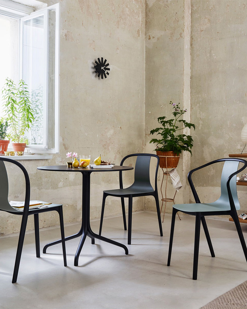 Chaise Plastic Belleville - Vitra