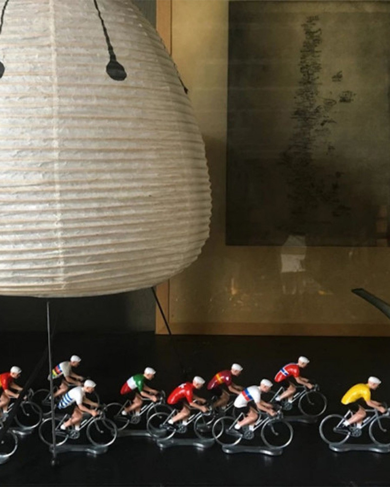 Coffret Jeu Figurines Cyclistes - Bernard & Eddy