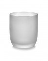 Verre à eau Givré Blanc Base - Serax