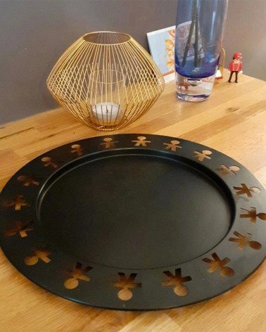 Plateau rond Girotondo - Alessi