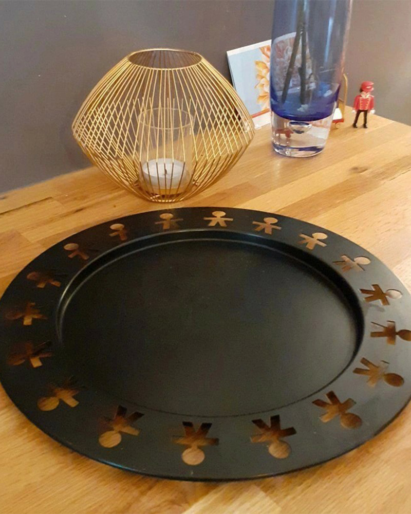 Plateau rond Girotondo - Alessi