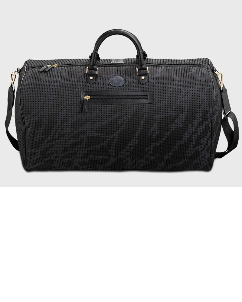 Sac de voyage mixte en tissu et cuir Walter - Entre 2 Rétros