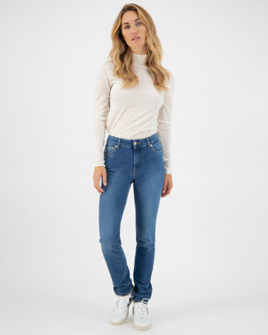 Jean femme Regular Swan Authentic Indigo - Mud Jeans