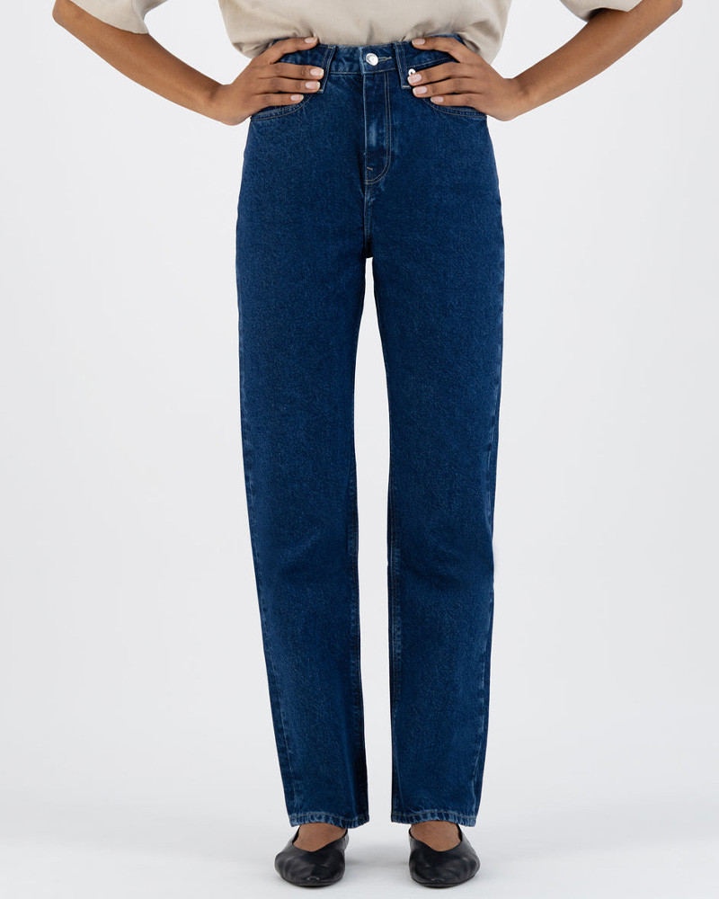 Jean femme Relax Rose Stone Indigo - Mud Jeans