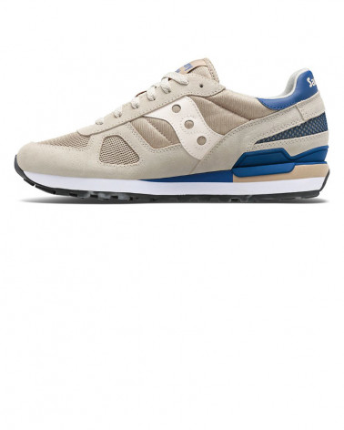 Sneakers Shadow Original Beige et White - Saucony
