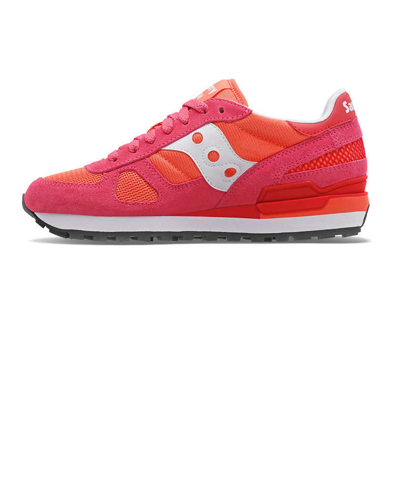 Sneakers Femme Shadow Original Fushia/Orange - Saucony