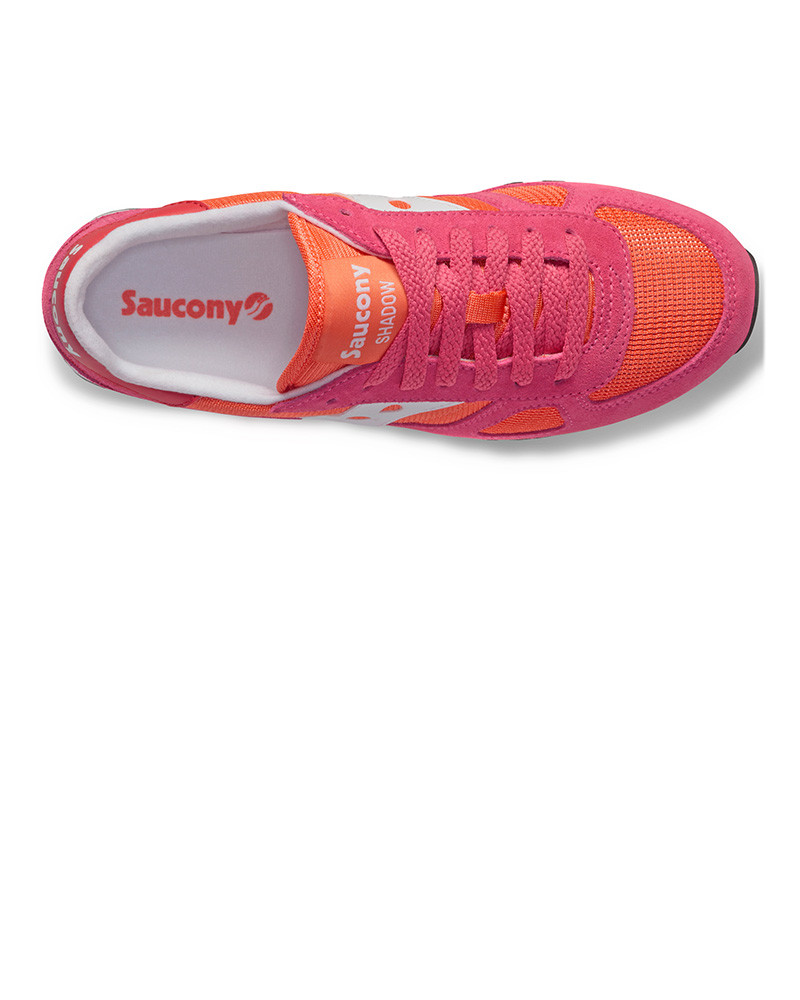Sneakers Femme Shadow Original Fushia/Orange - Saucony