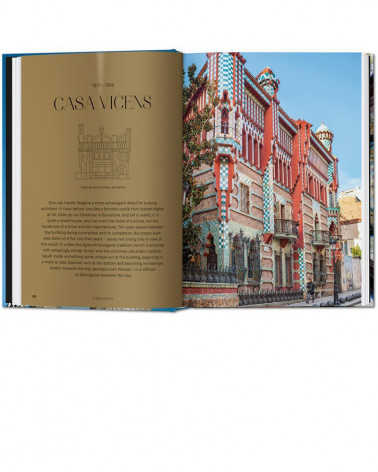 Livre Gaudi l'oeuvre complet 40th Ed. - Taschen