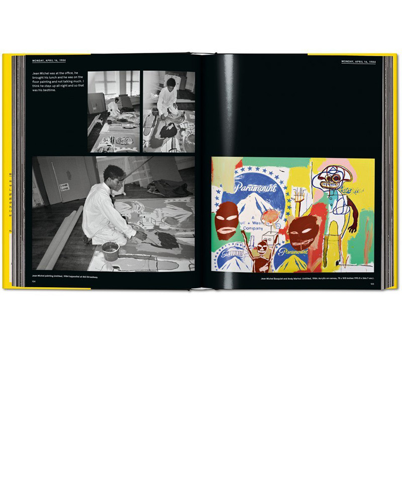 Livre Warhol on Basquiat - Taschen