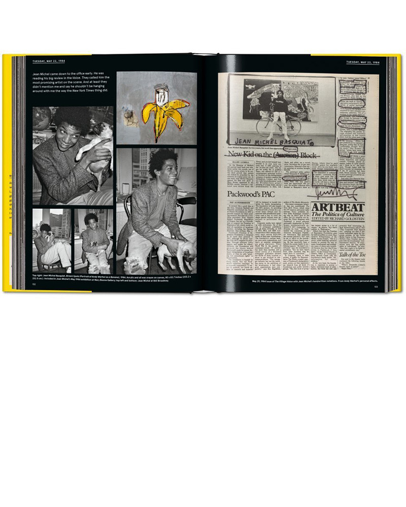 Livre Warhol on Basquiat - Taschen