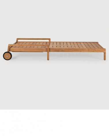 Chaise-longue multi-positions en teck Jack - Ethnicraft