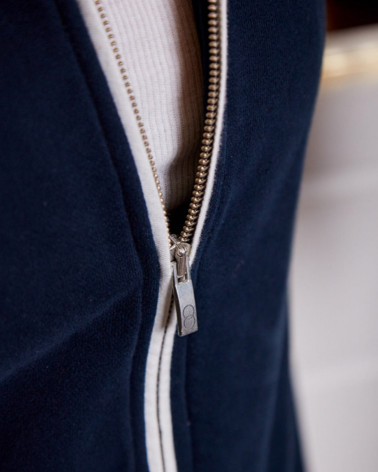 Sweat zippé Ecusson Guillemot - Sports d'Epoque