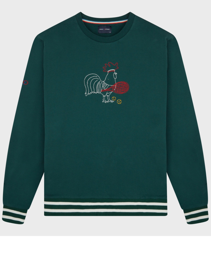 Sweat vintage Coq Jeannot Tennis - Sports d'Epoque