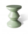 Tabouret table basse Zig Zag en plastique laqué - Pols Potten