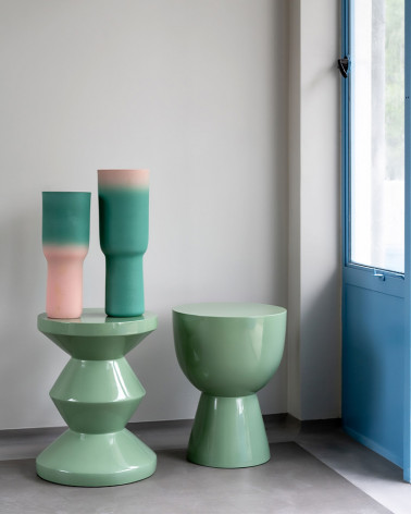 Tabouret Tam Tam en plastique laqué - Pols Potten