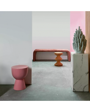 Tabouret Tam Tam en plastique laqué - Pols Potten