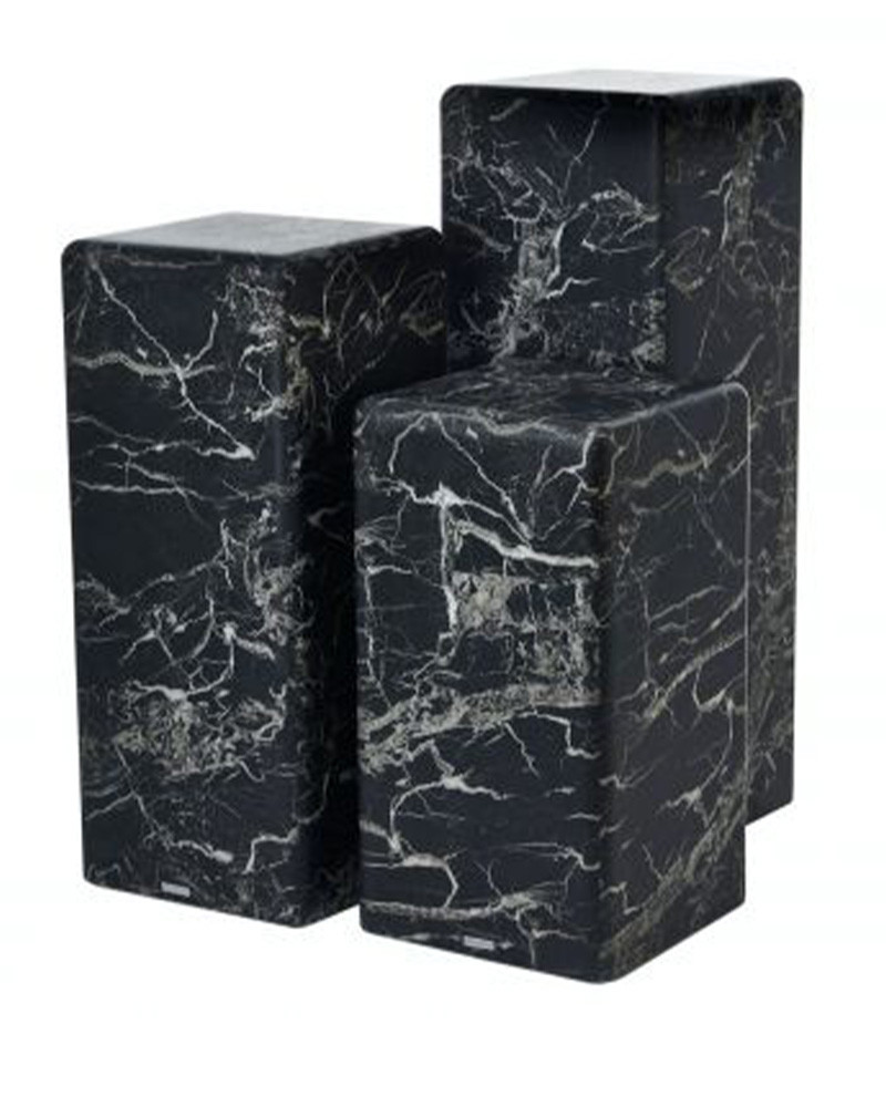 Colonne table d'appoint aspect marbré - Pols Potten