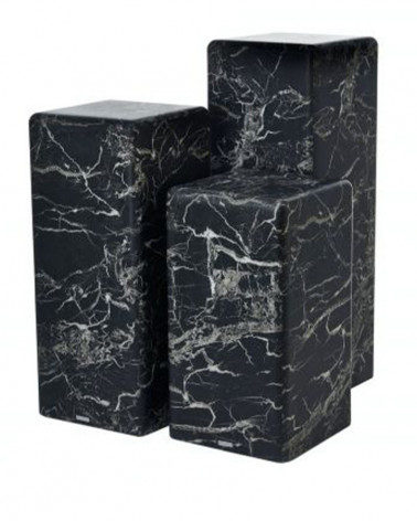 Colonne table d'appoint aspect marbré - Pols Potten