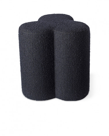 Table basse Pouf Clover en tissu bouclette - Pols Potten