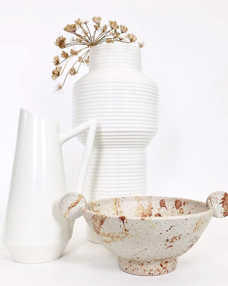 Vase Colonna Texture - Mani by Britta Herrmann