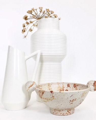 Vase Colonna Texture - Mani by Britta Herrmann