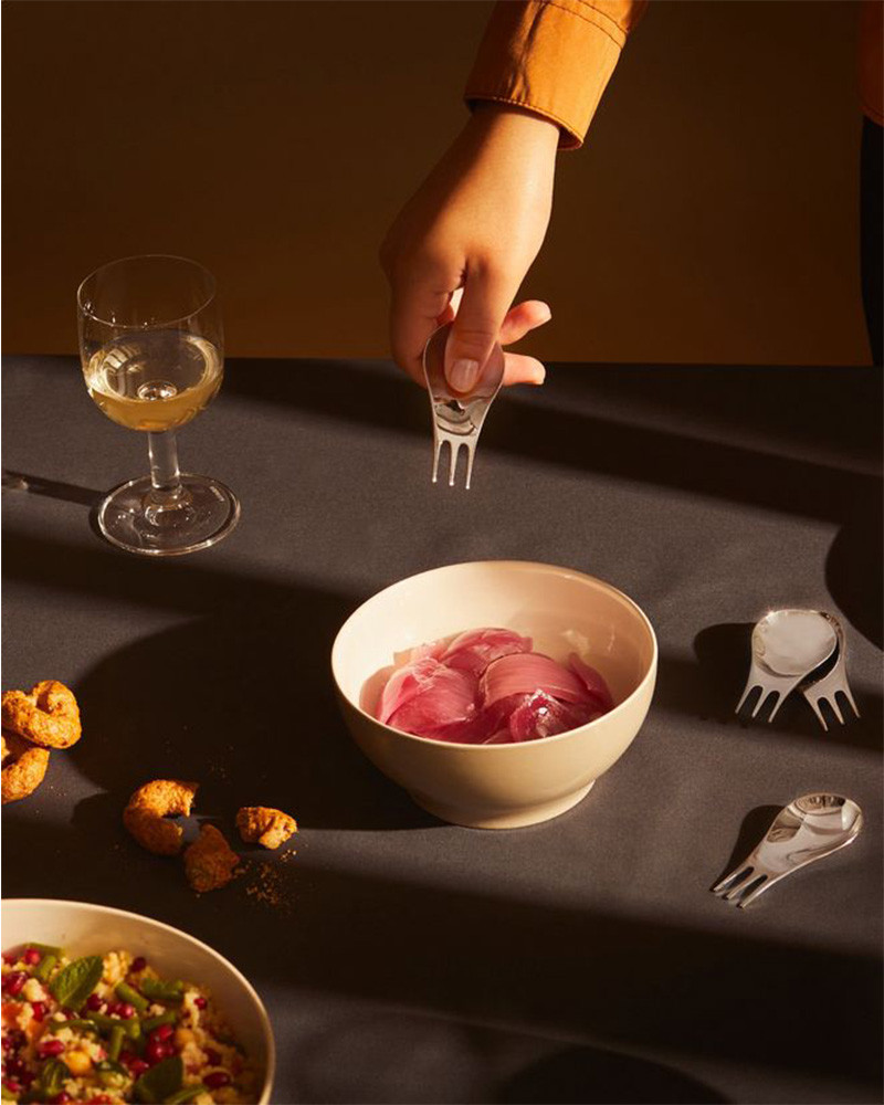 Set de 4 couverts multifonctionnels Moscardino - Alessi