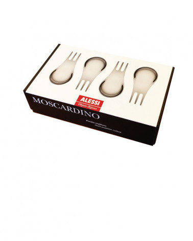 Set de 4 couverts multifonctionnels Moscardino - Alessi