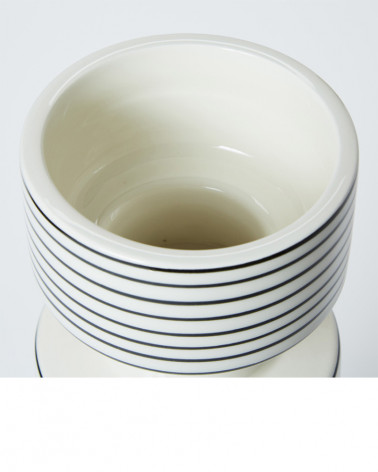 Vase Amy à fines rayures - Mani by Britta Herrmann