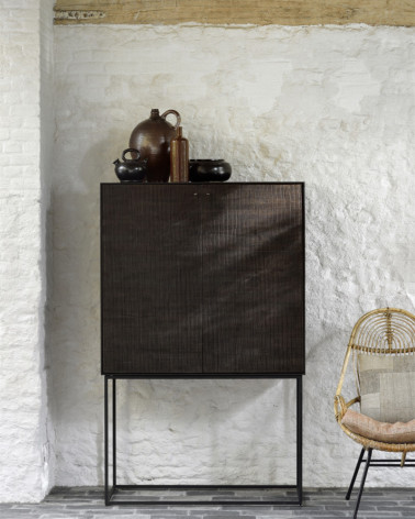 Armoire Grooves en teck - Ethnicraft