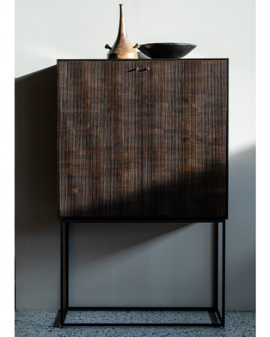 Armoire Grooves en teck - Ethnicraft