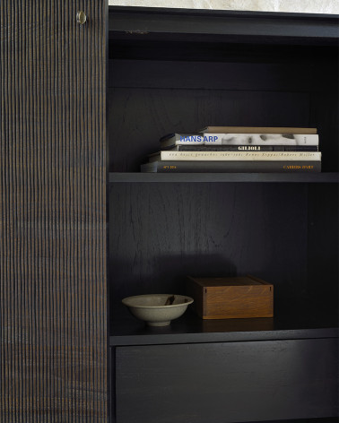 Armoire Grooves en teck - Ethnicraft