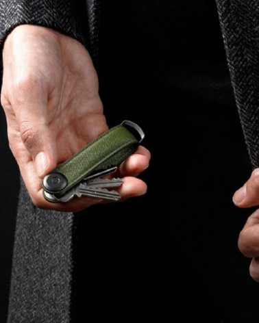 Porte-clefs Organiser en cuir Saffiano - Orbitkey