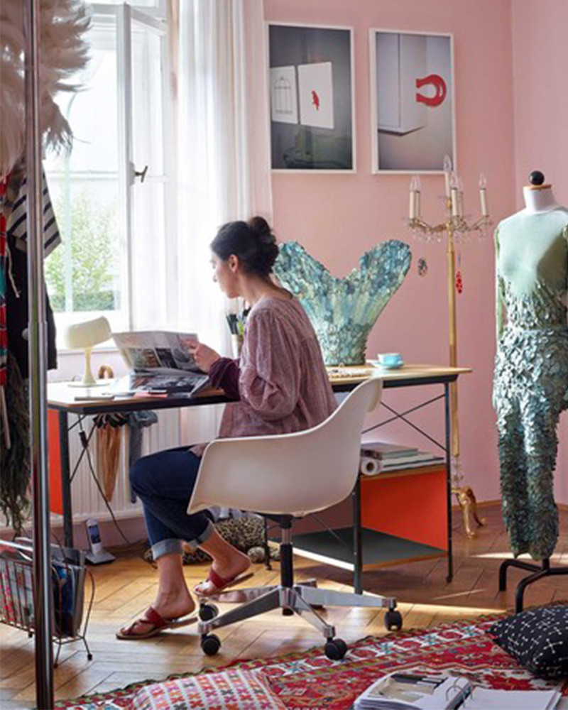 Chaise de bureau Eames Plastic Armchair PACC - Vitra