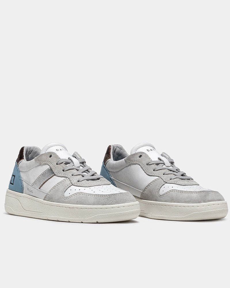 Sneakers femme Court 2.0 Colored White-Artic - D.A.T.E.