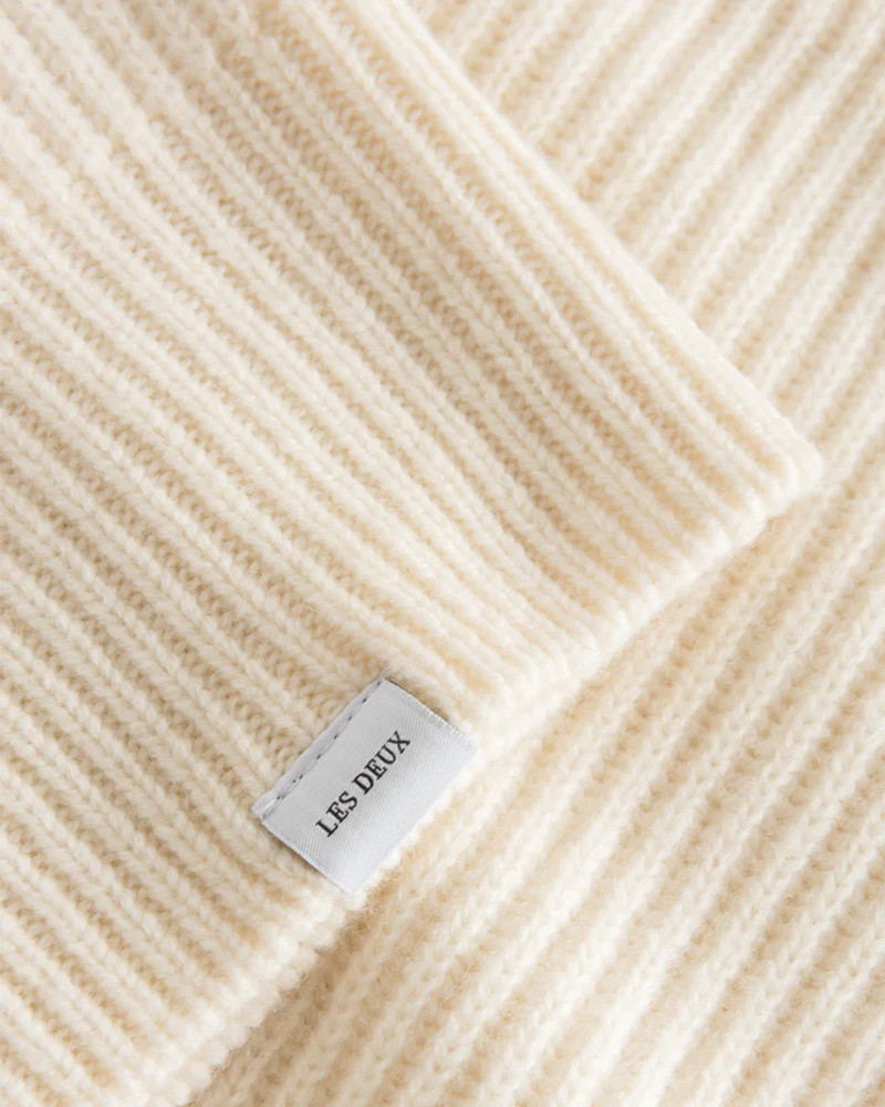 Pull-over col roulé Eddie Wool Rib Rollneck Knit - Les Deux