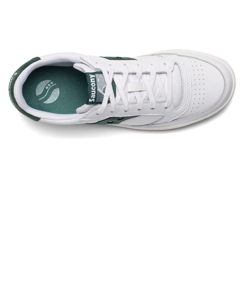Sneakers mixte Jazz Court White/Green - Saucony