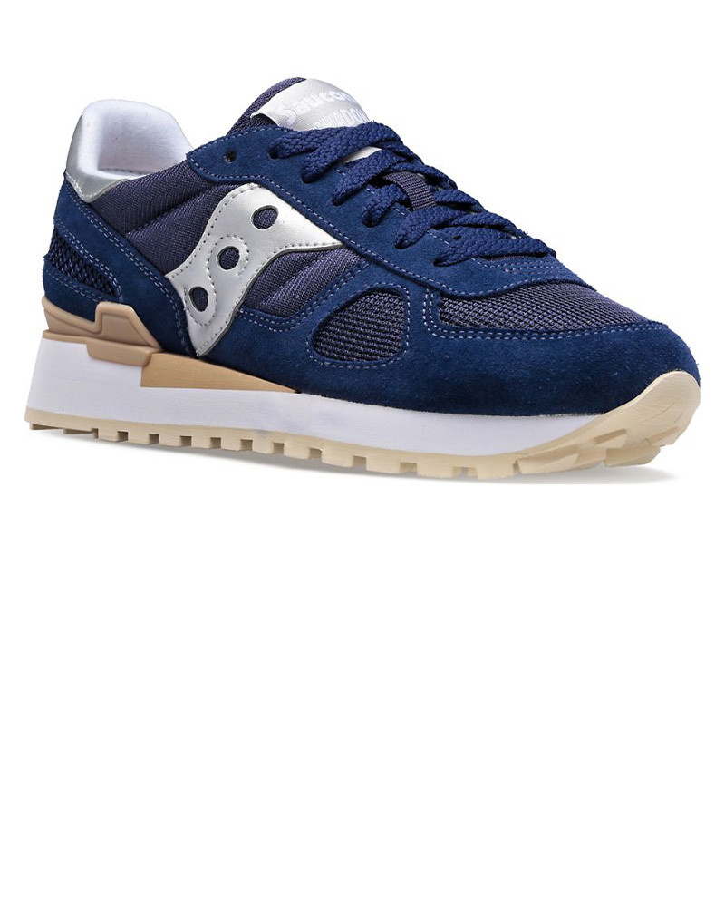 Sneakers femme Shadow Original Blue/Silver - Saucony