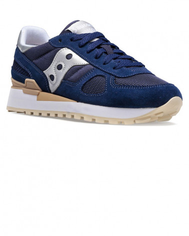 Sneakers femme Shadow Original Blue/Silver - Saucony