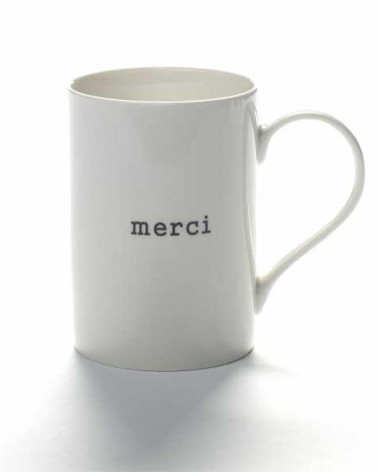 Mug en porcelaine Merci - Serax