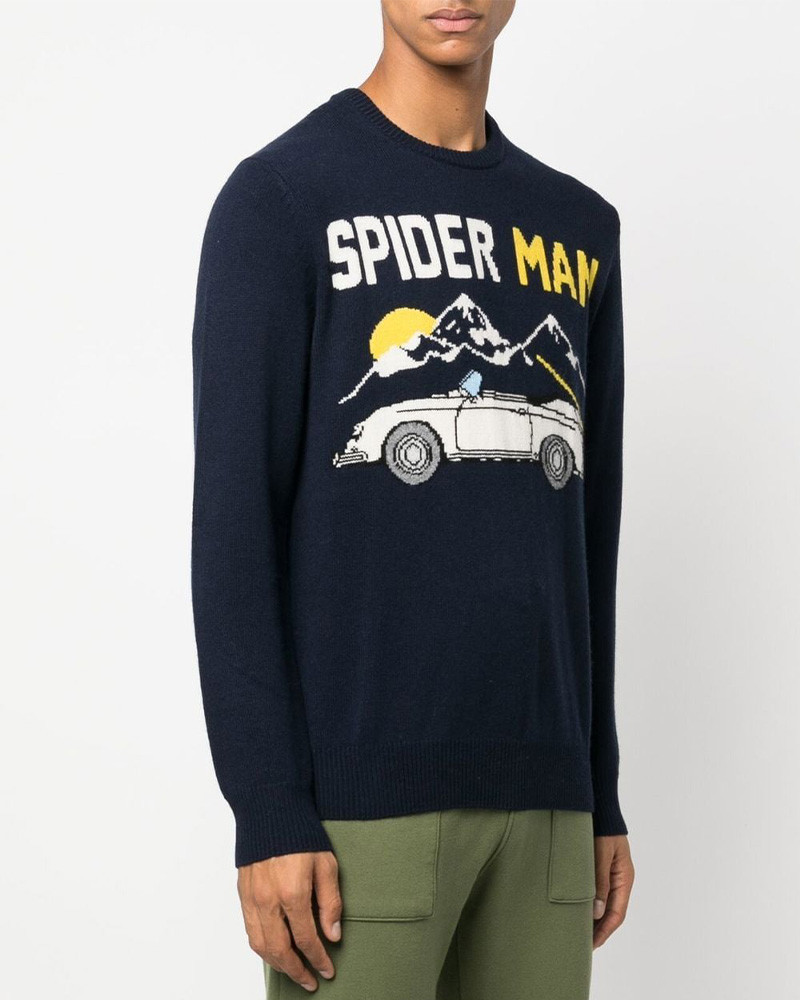 Pull Heron en cachemire mélangé Spider Man - MC2 Saint Barth