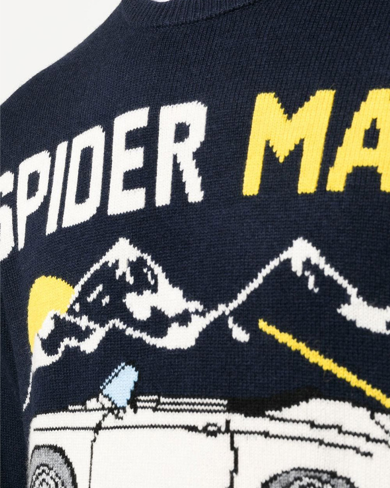 Pull Heron en cachemire mélangé Spider Man - MC2 Saint Barth