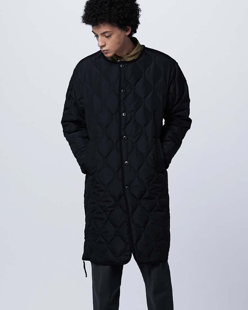 Doudoune Military Crew Neck Down Coat Long - Taion