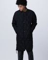 Doudoune Military Crew Neck Down Coat Long - Taion