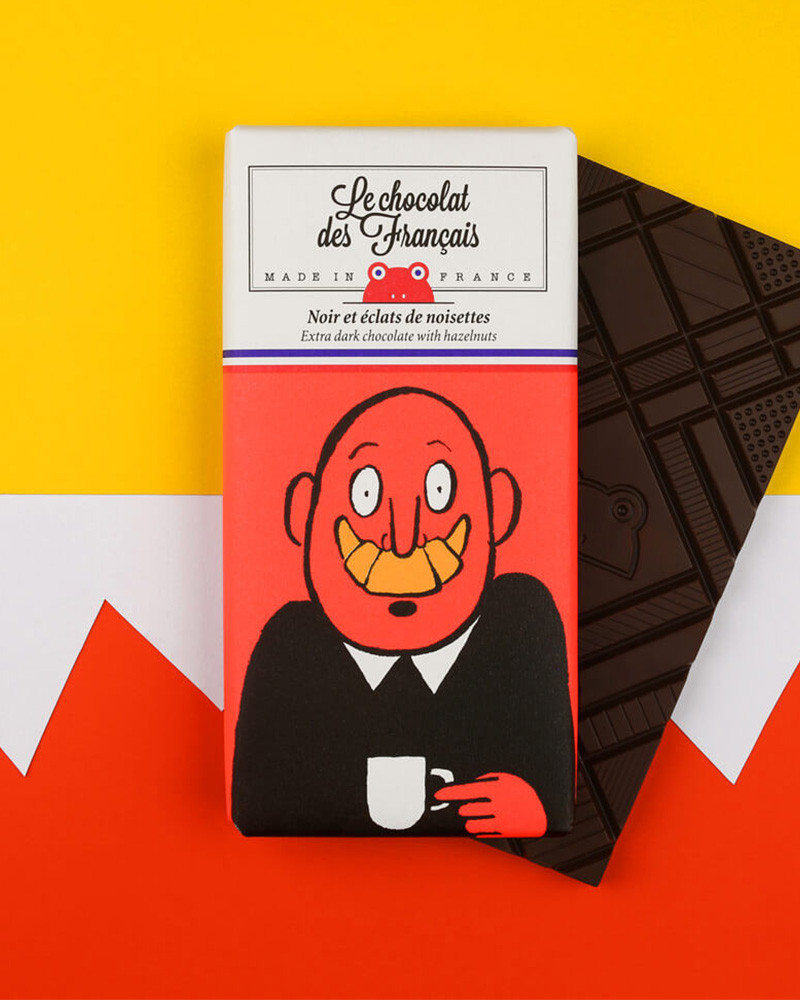 Tablette de chocolat 80g Bio noir - Le chocolat des Français