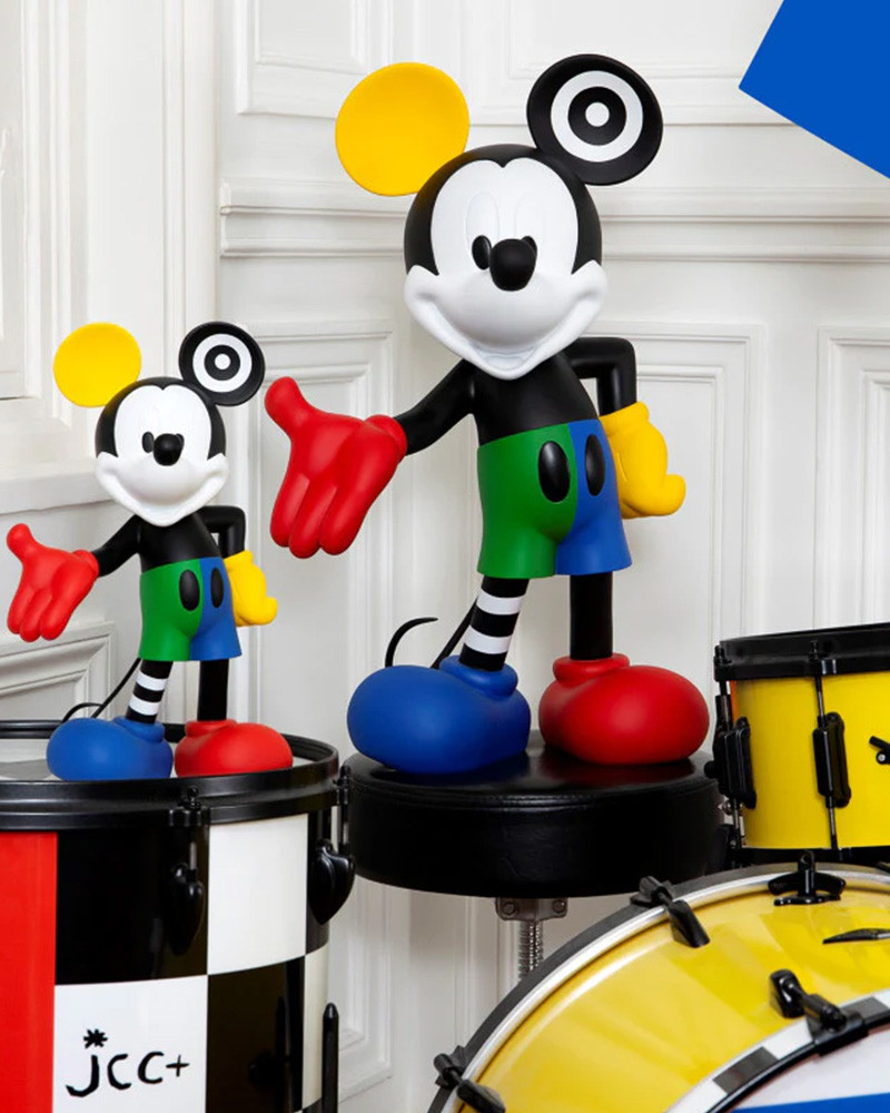 Statuette Mickey Kolor par J-C De Castelbajac - Leblon Delienne