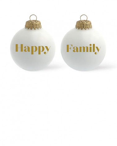 Boules de NoÃ«l Ã  message - Baubels