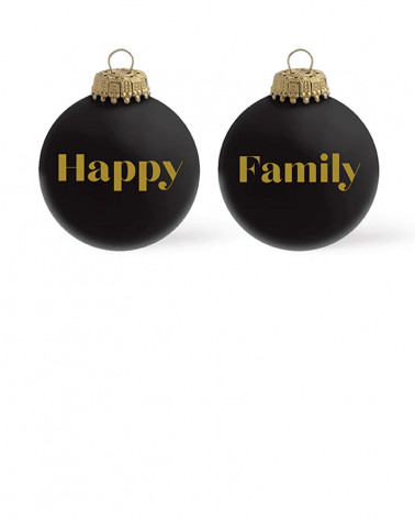 Boules de NoÃ«l Ã  message - Baubels
