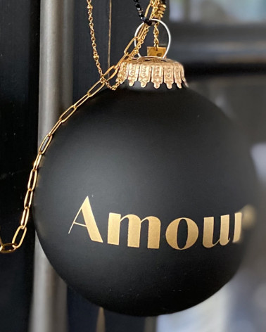 Boules de NoÃ«l Ã  message - Baubels