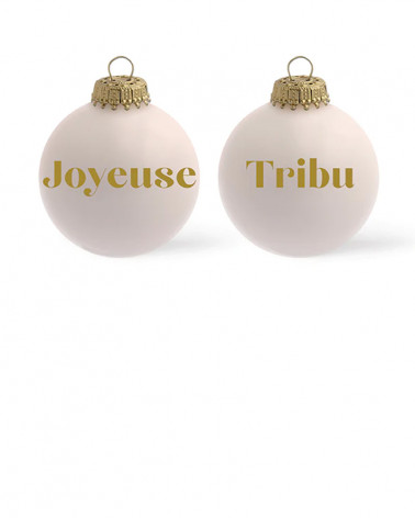 Boules de NoÃ«l Ã  message - Baubels