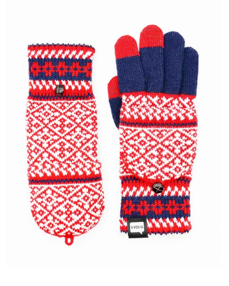Gants tactiles en maille - Evolg